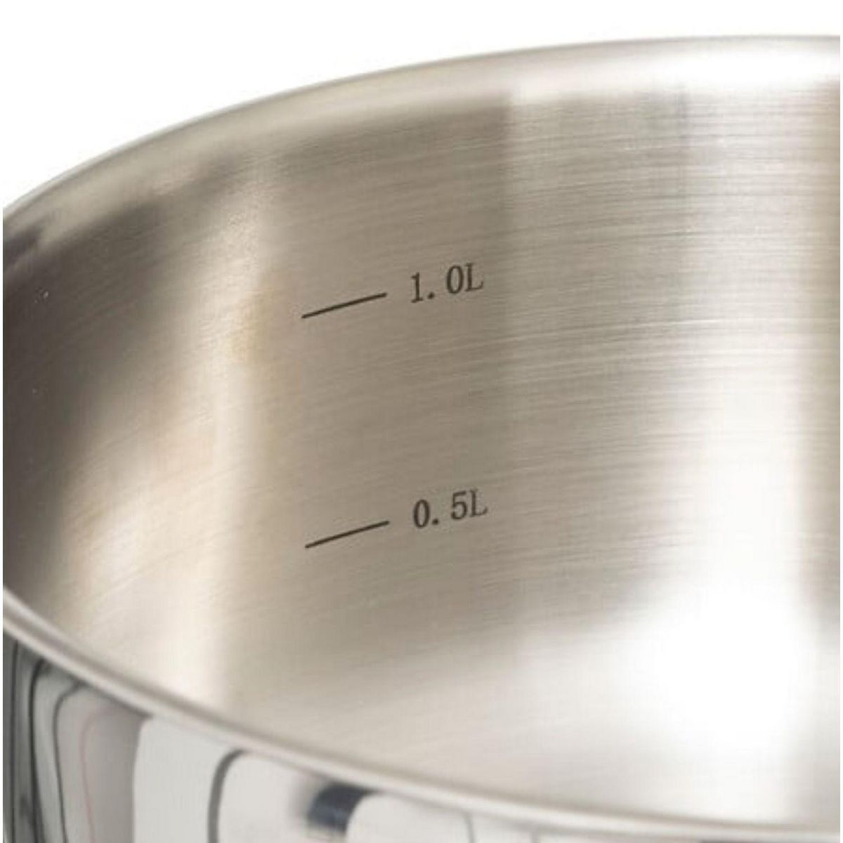 FIVE Batterie de cuisine en inox avec poignée amovible - 6 pièces