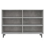 Voir la diapositive 4 : VIDAXL Buffet gris beton 103,5x35x70 cm bois d'ingenierie