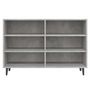 Voir la diapositive 4 : VIDAXL Buffet gris beton 103,5x35x70 cm bois d'ingenierie
