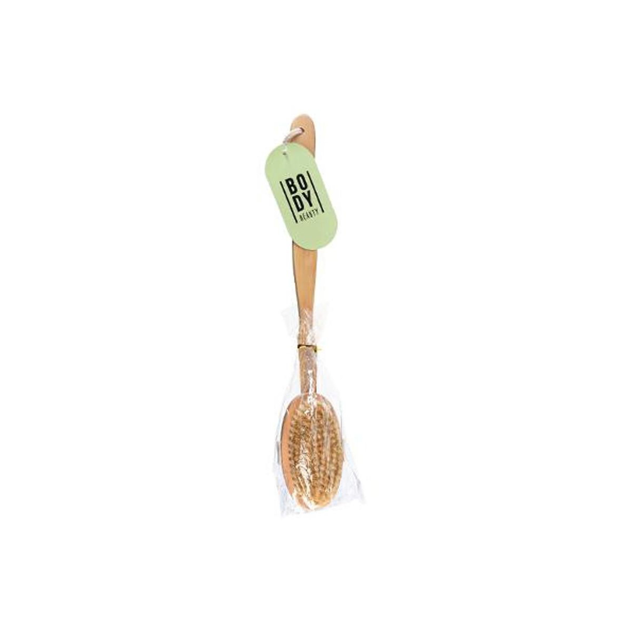 Voir la diapositive 5 : Body beauty Brosse à dos en bois  détachable  43cm naturel