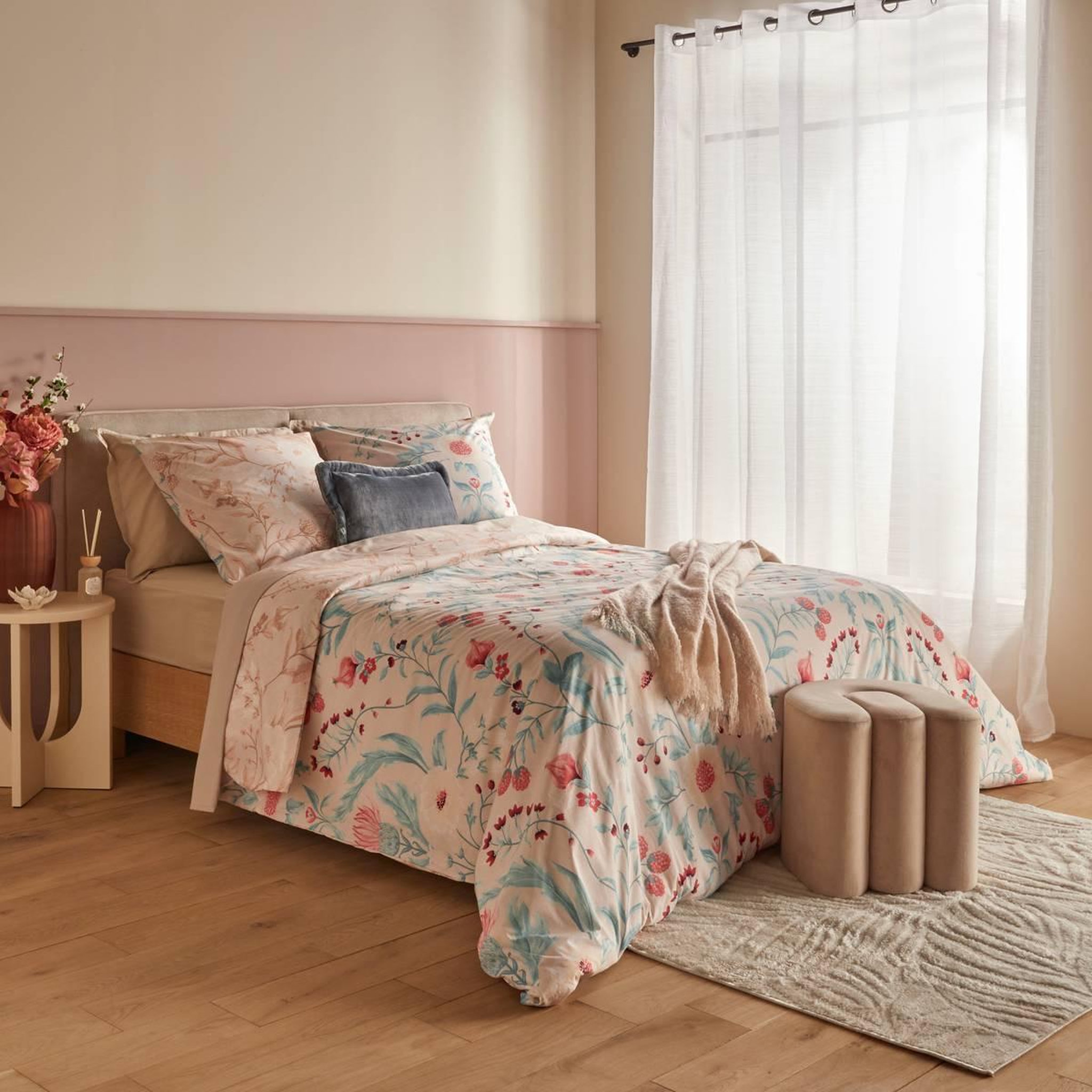 ATMOSPHERA Parure de lit 3 pièces  morris  240x220cm multicolore