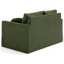 Voir la diapositive 5 : LISA DESIGN Serena - canapé droit déhoussable 2 places en tissu