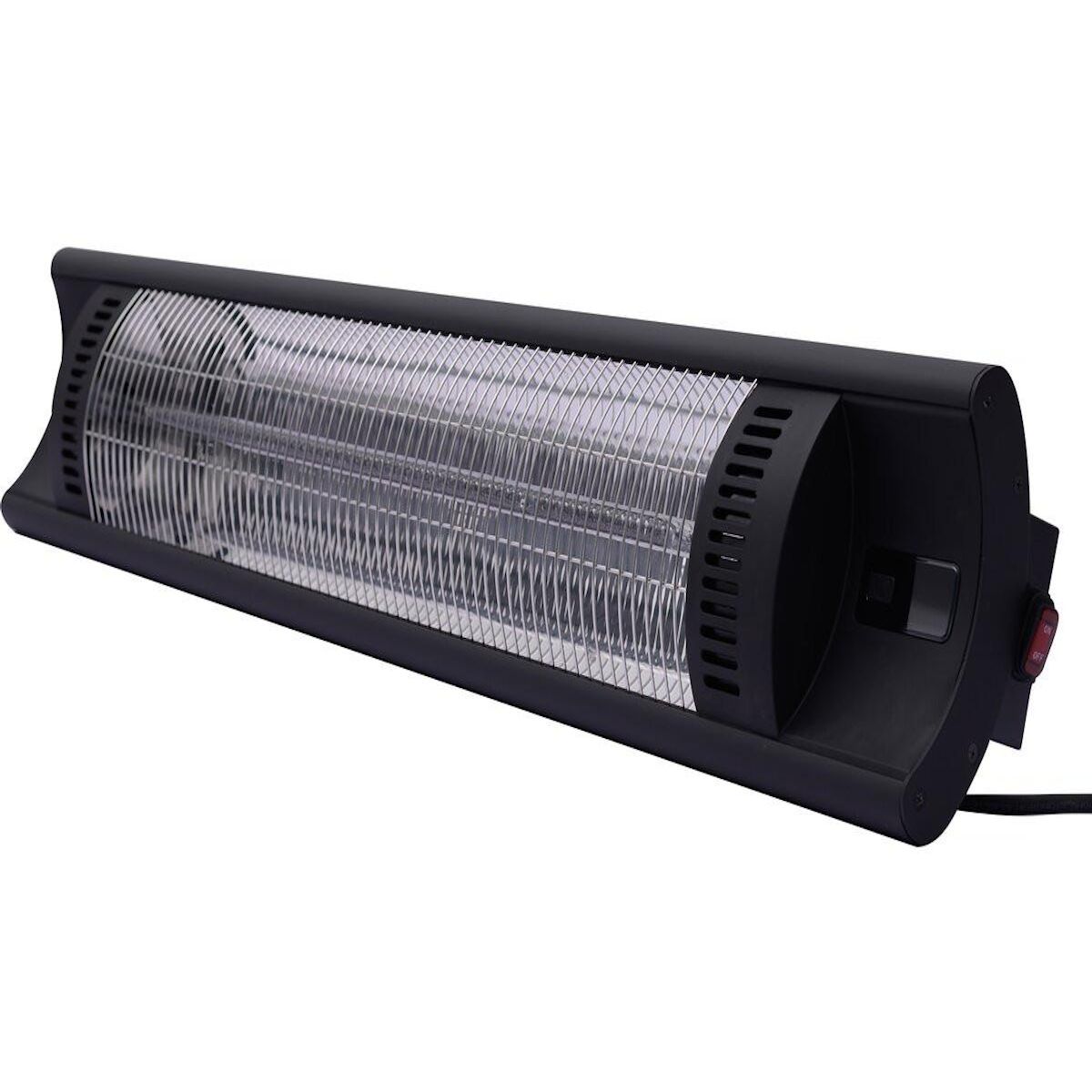 Habitat et Jardin Chauffage électrique radiant en fibre de carbone  Bola  - 2000W - Noir