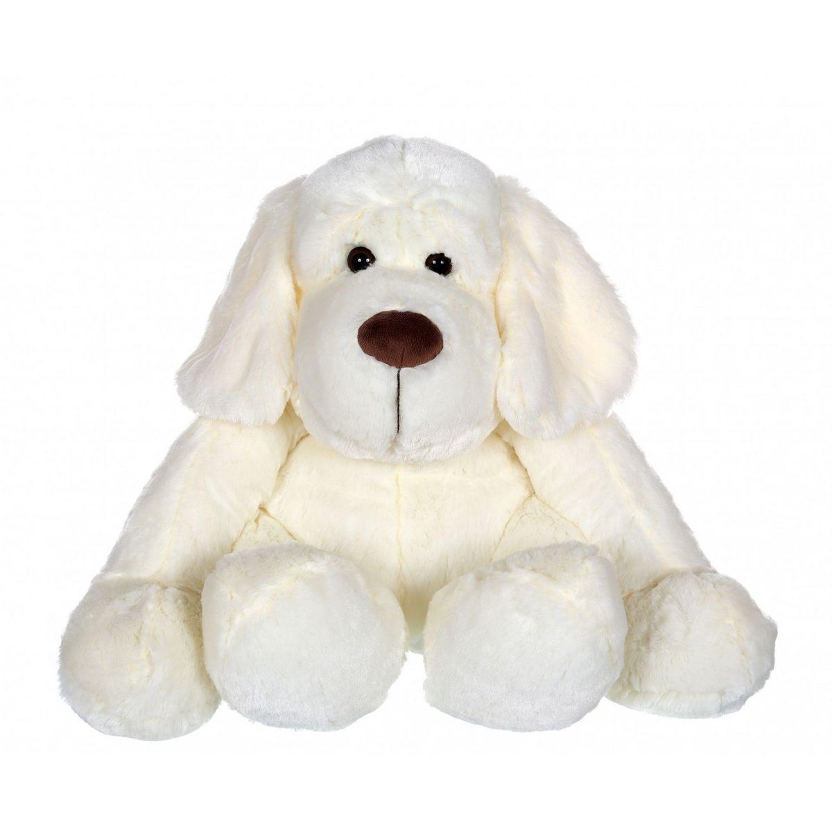 GIPSY Peluche Chien Flatoutou - Blanc