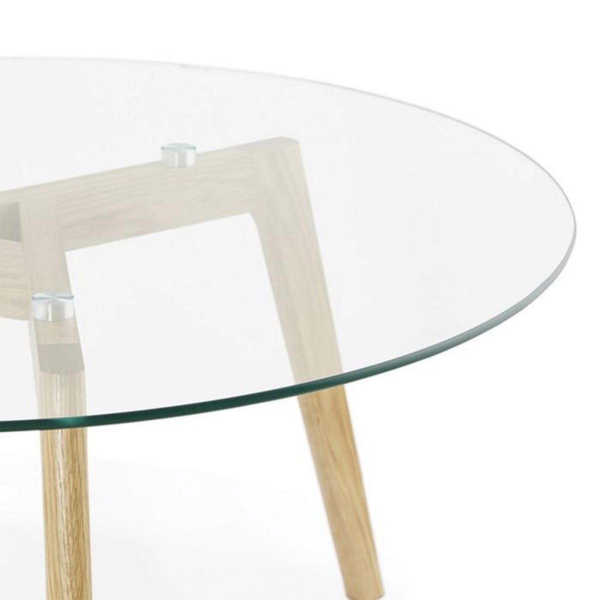 Paris Prix Table Basse Design  Kastra  90cm Transparent
