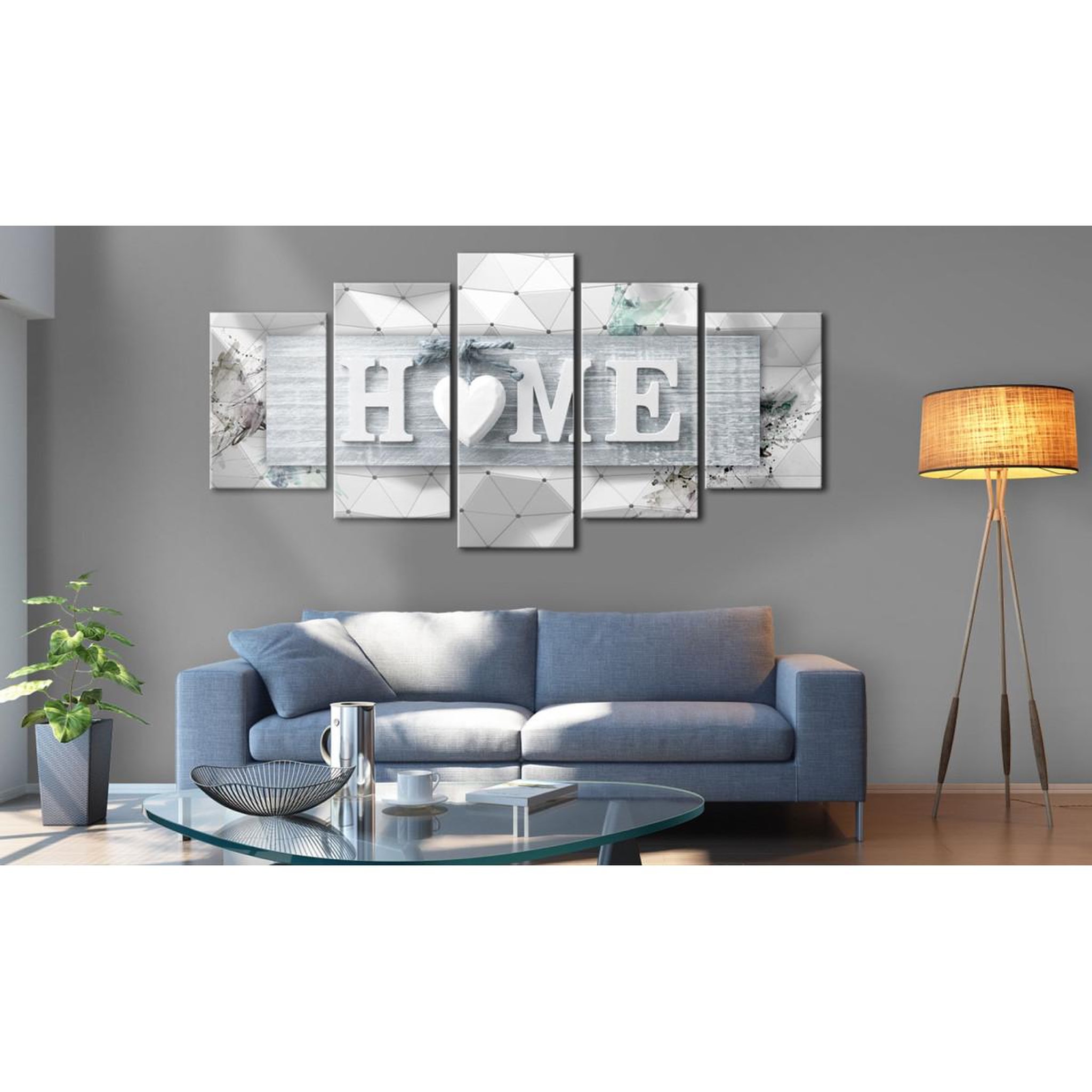 Voir la diapositive 2 : Paris Prix Tableau imprimé  home : melody of modernity