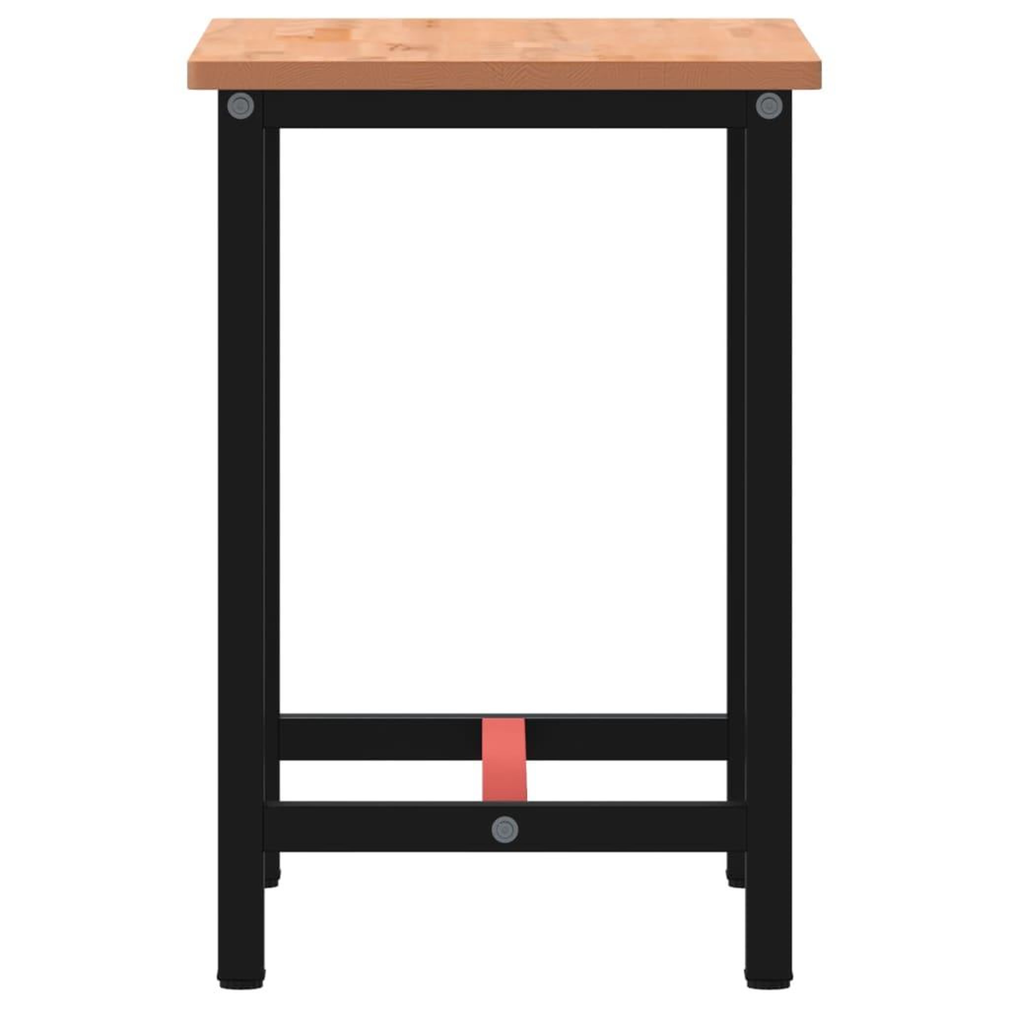 Voir la diapositive 4 : VIDAXL Etabli 80x55x81,5 cm bois massif de hetre et metal