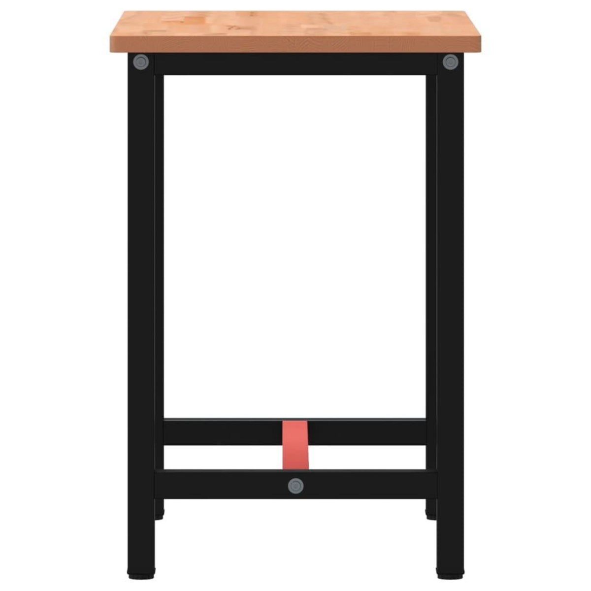 VIDAXL Etabli 80x55x81,5 cm bois massif de hetre et metal