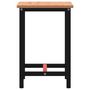 Voir la diapositive 4 : VIDAXL Etabli 80x55x81,5 cm bois massif de hetre et metal