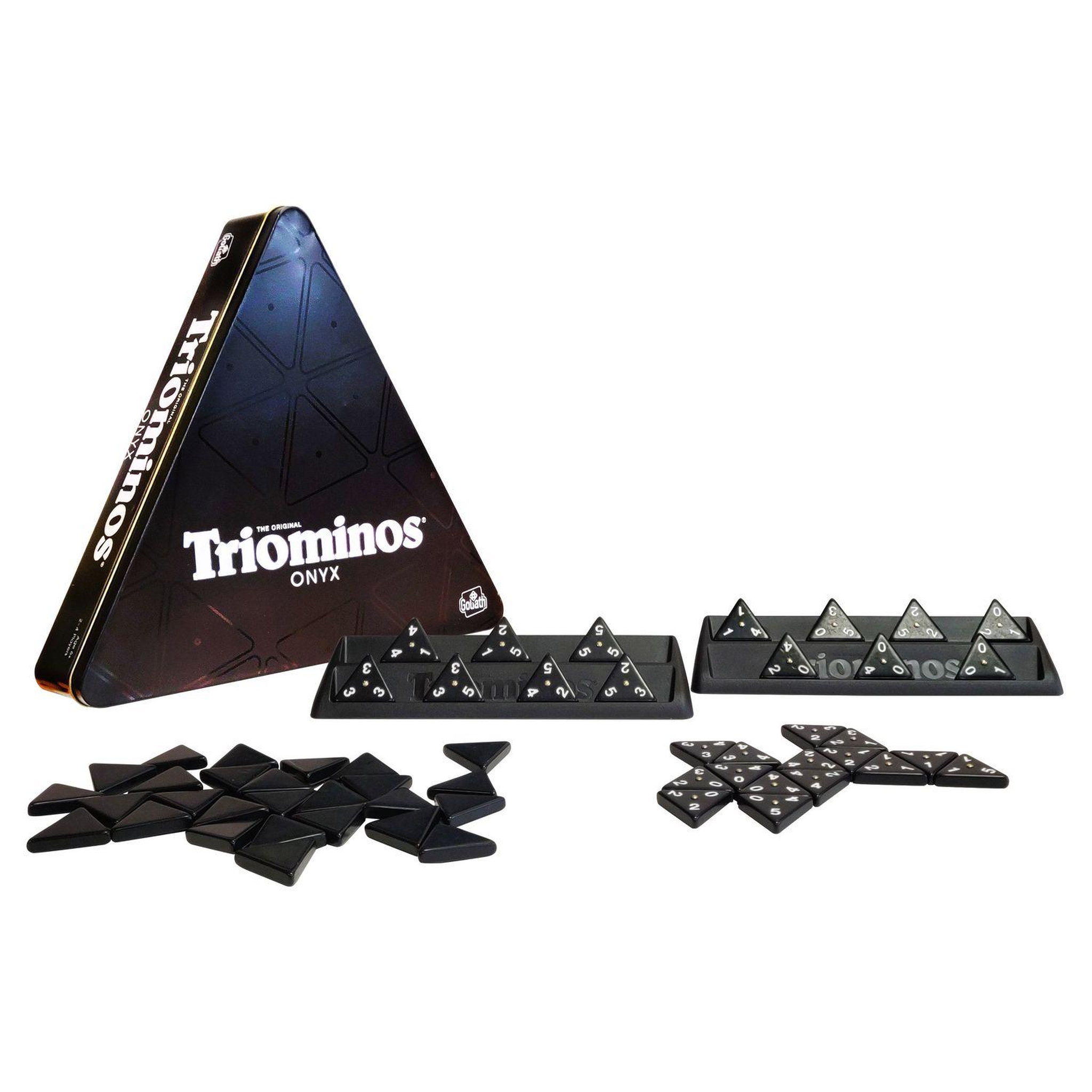 Voir la diapositive 2 : GOLIATH Jeu Triominos Onyx