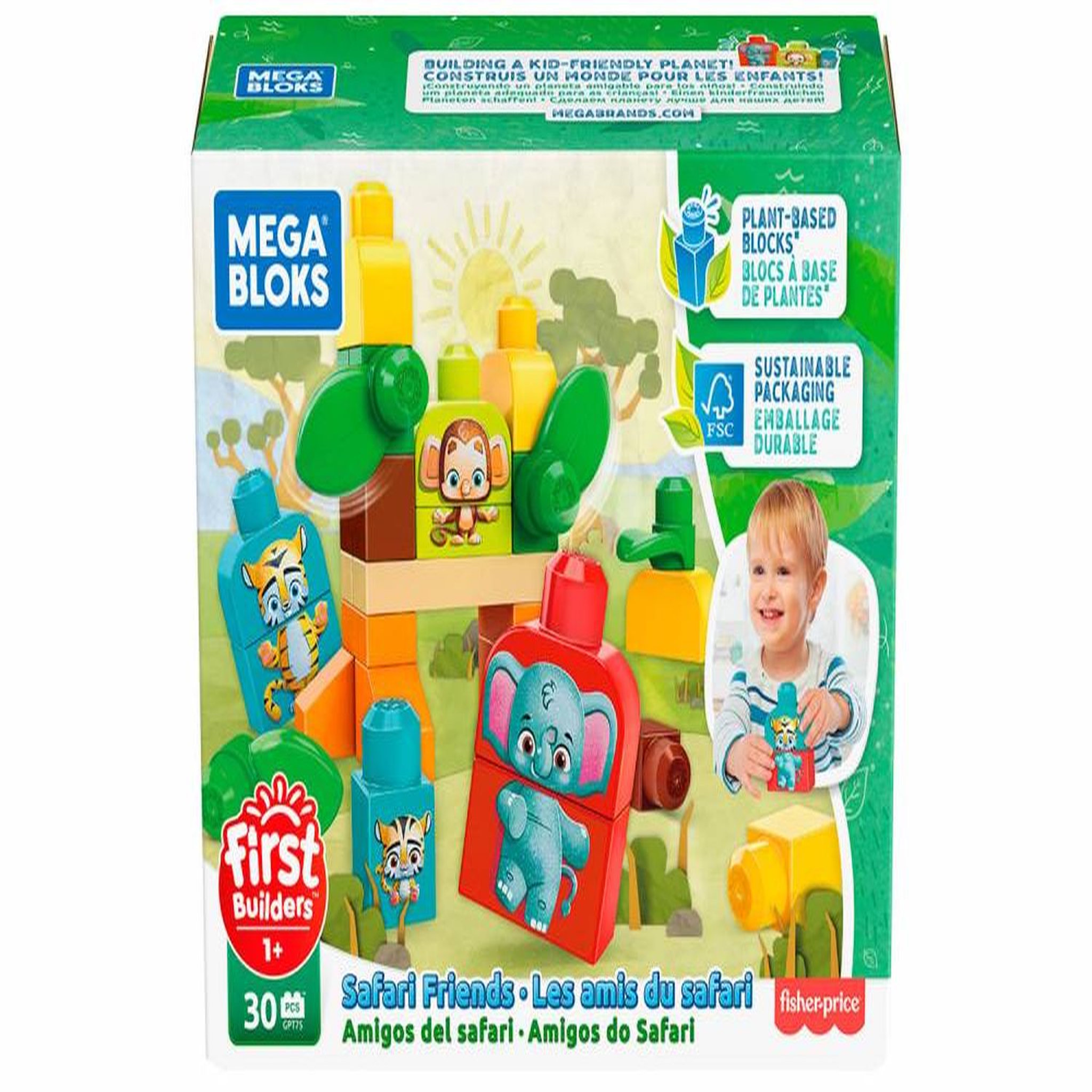 Voir la diapositive 1 : MEGABLOKS Les amis du Safari