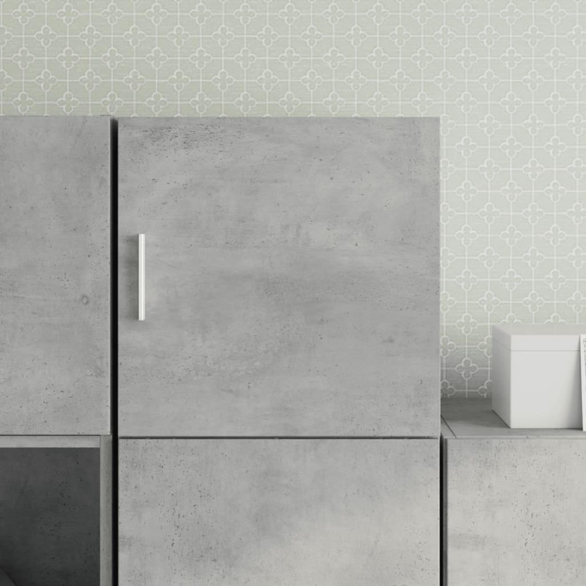 VIDAXL Armoire murale gris beton 40x42,5x40 cm bois d'ingenierie