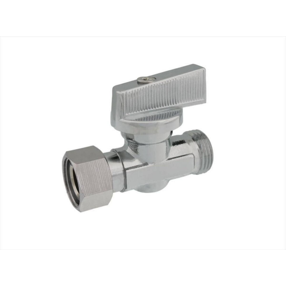 CENTRALE BRICO Vanne d'arrêt bicone, mâle / mâle 12 x 17 mm 12 x 17 mm