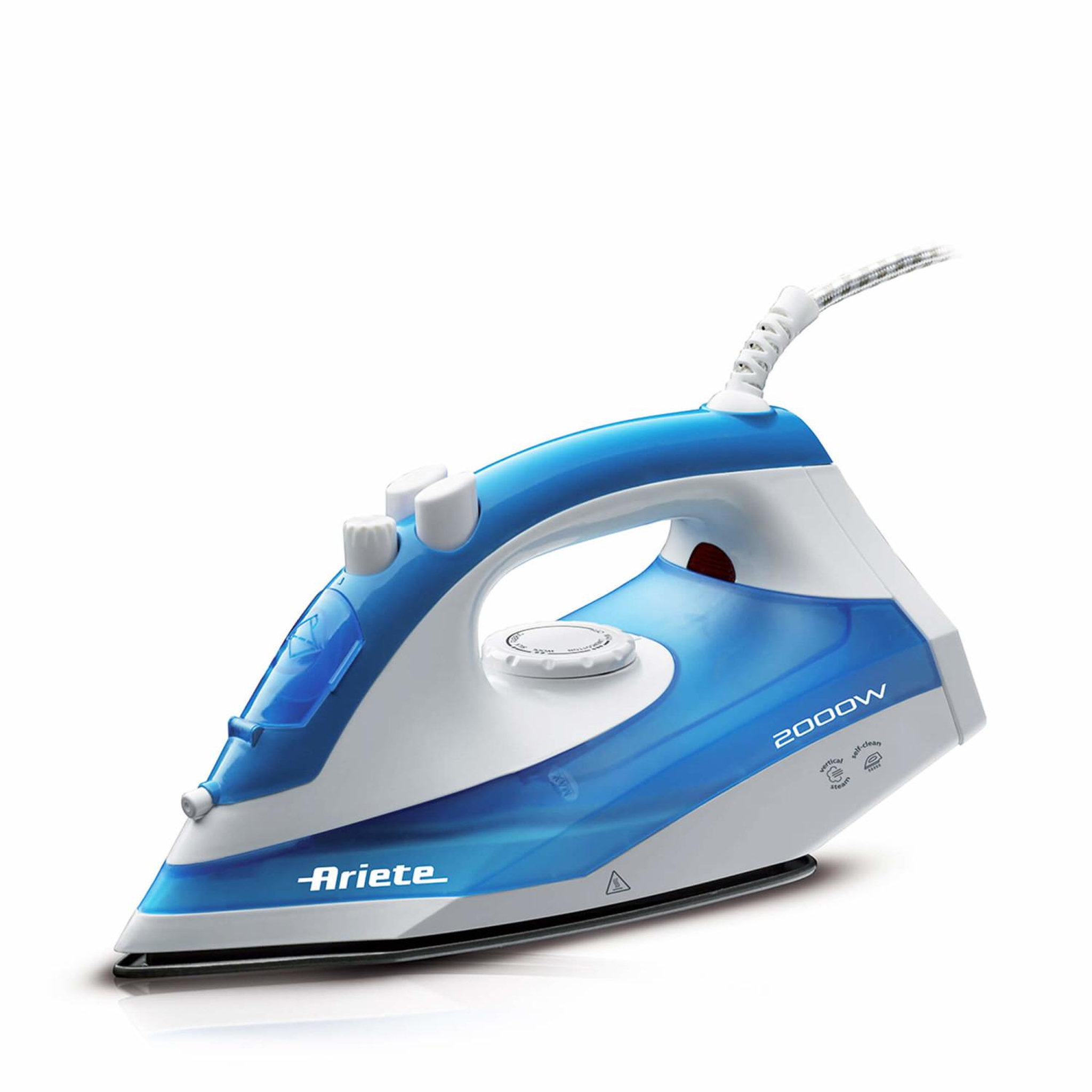 Voir la diapositive 2 : ARIETE Fer à repasser Ariete 6234 2000W Semelle Téflon Bleu