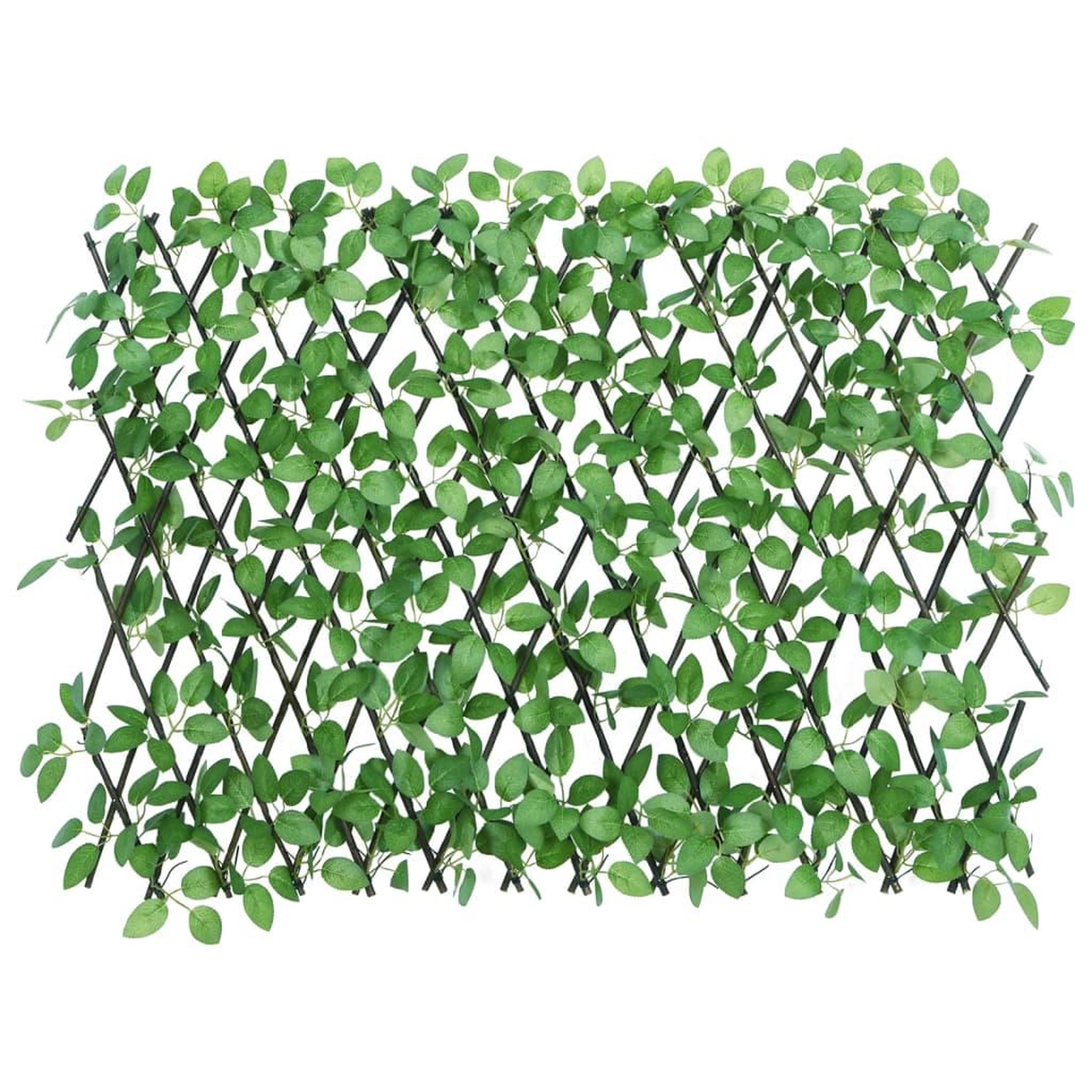 Voir la diapositive 3 : VIDAXL vidaXL Treillis de lierre artificiel extensible 5 pcs vert 180x65 cm