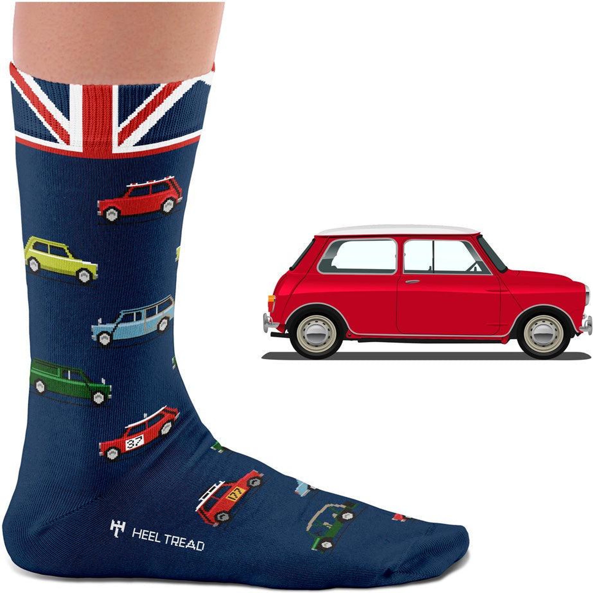 Voir la diapositive 5 : SOCK AFFAIRS Chaussettes voiture mini
