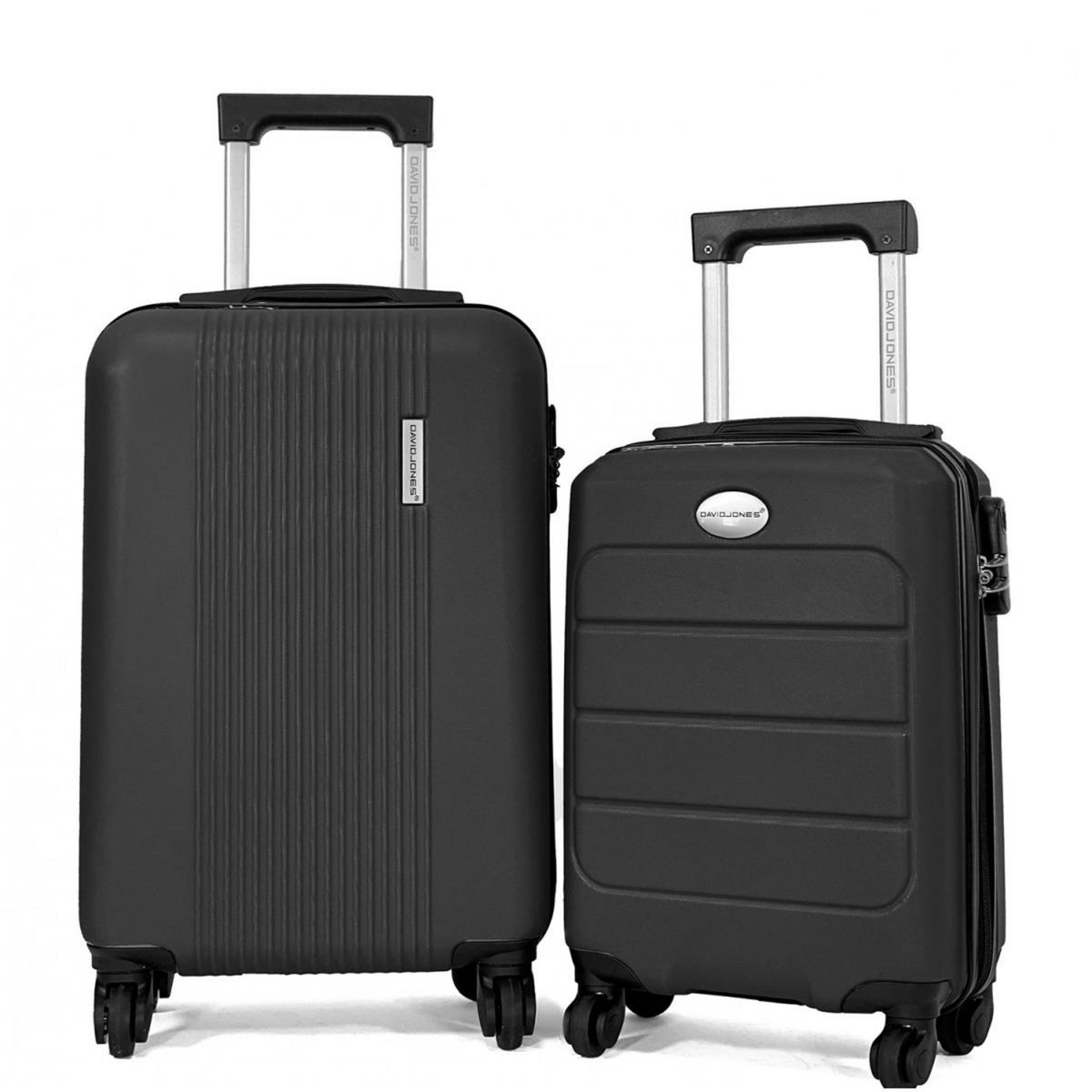 David Jones Lot 2 valises cabines rigides dont une 55cm et une underseat XS 45cm