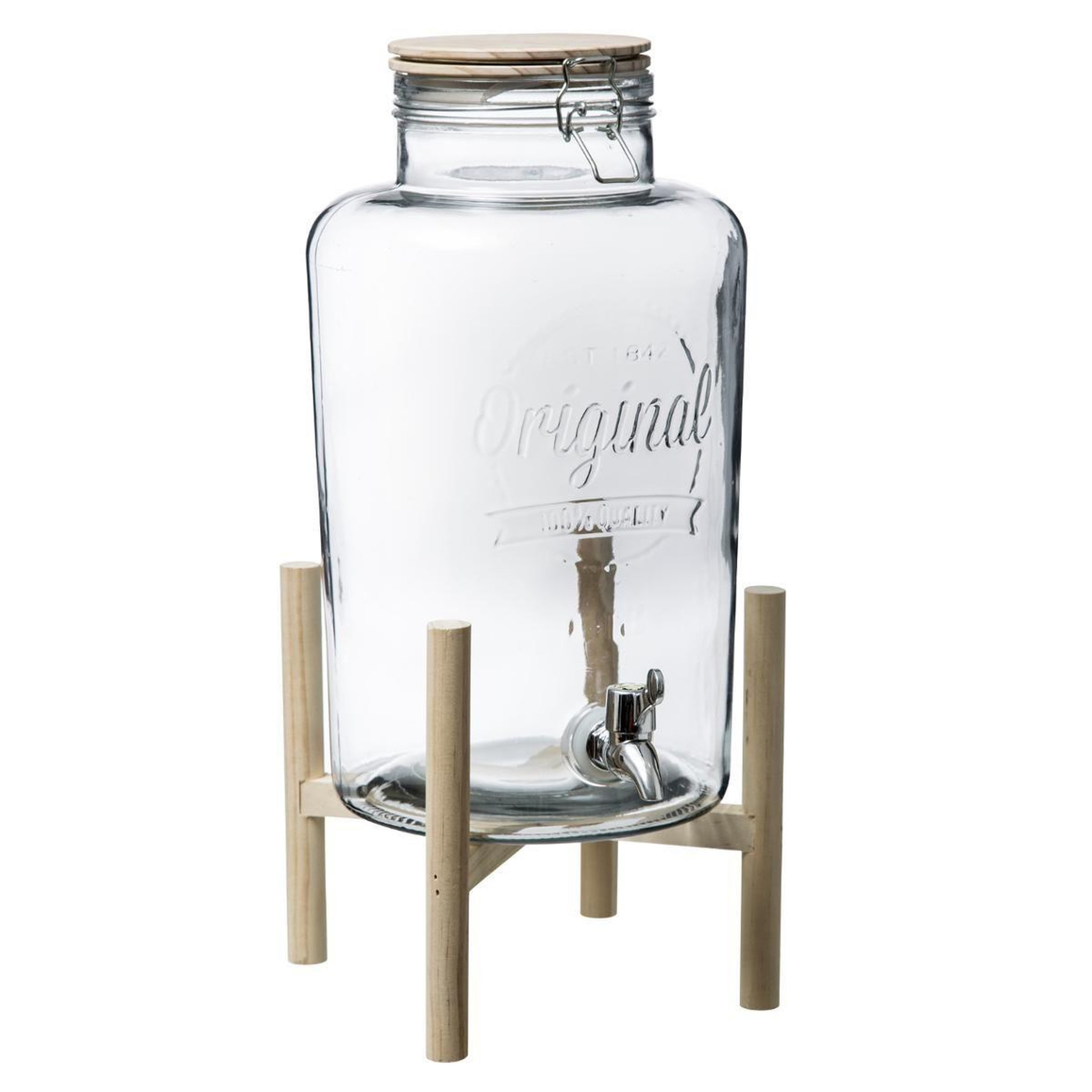 SECRET DE GOURMET Distributeur de boisson  original  8l transparent