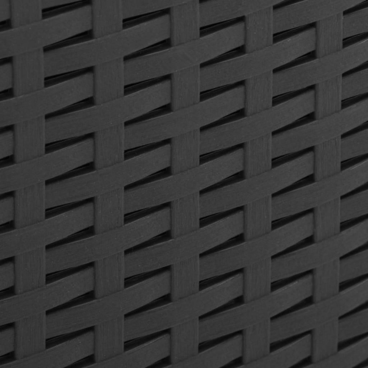 VIDAXL Table de jardin Gris 53x53x40 cm Plastique