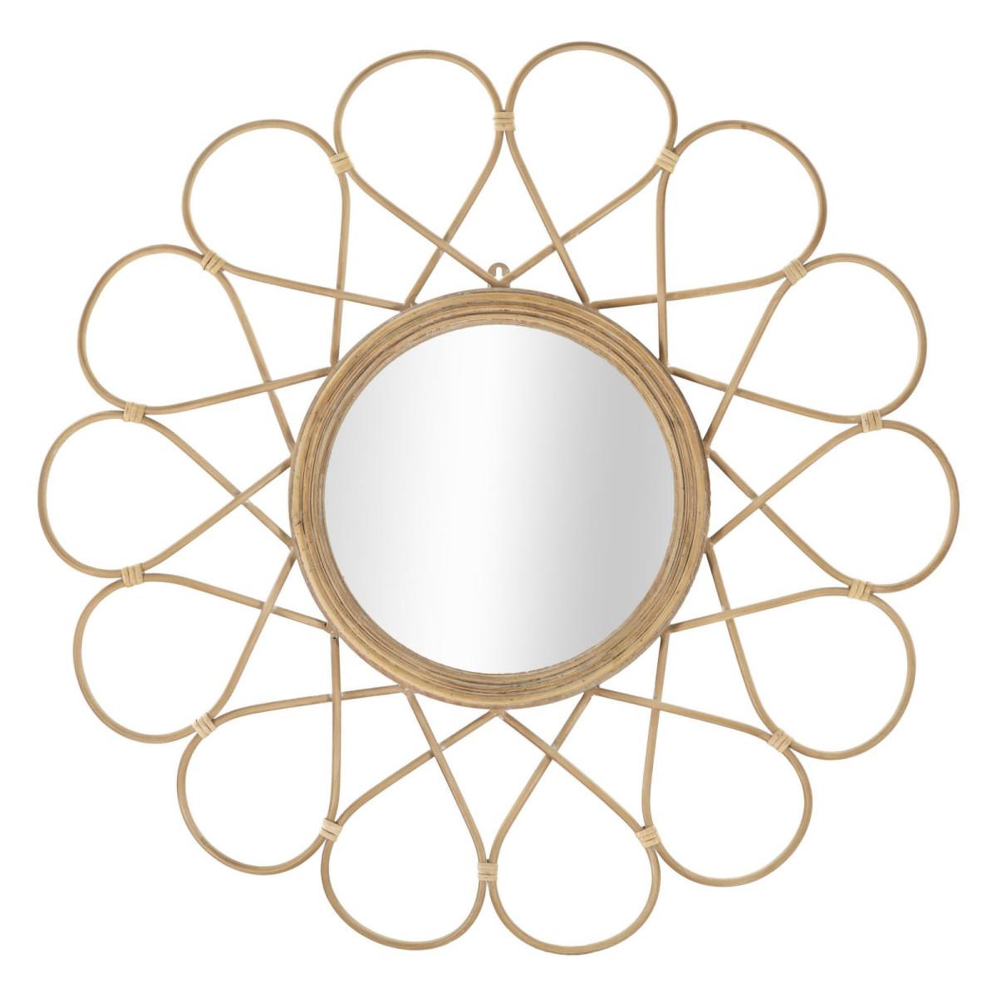 Paris Prix Miroir mural déco  almeria  65cm naturel