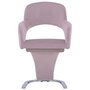 VIDAXL 3056586 Dining Chairs 4 pcs Pink Velvet (2x287779)