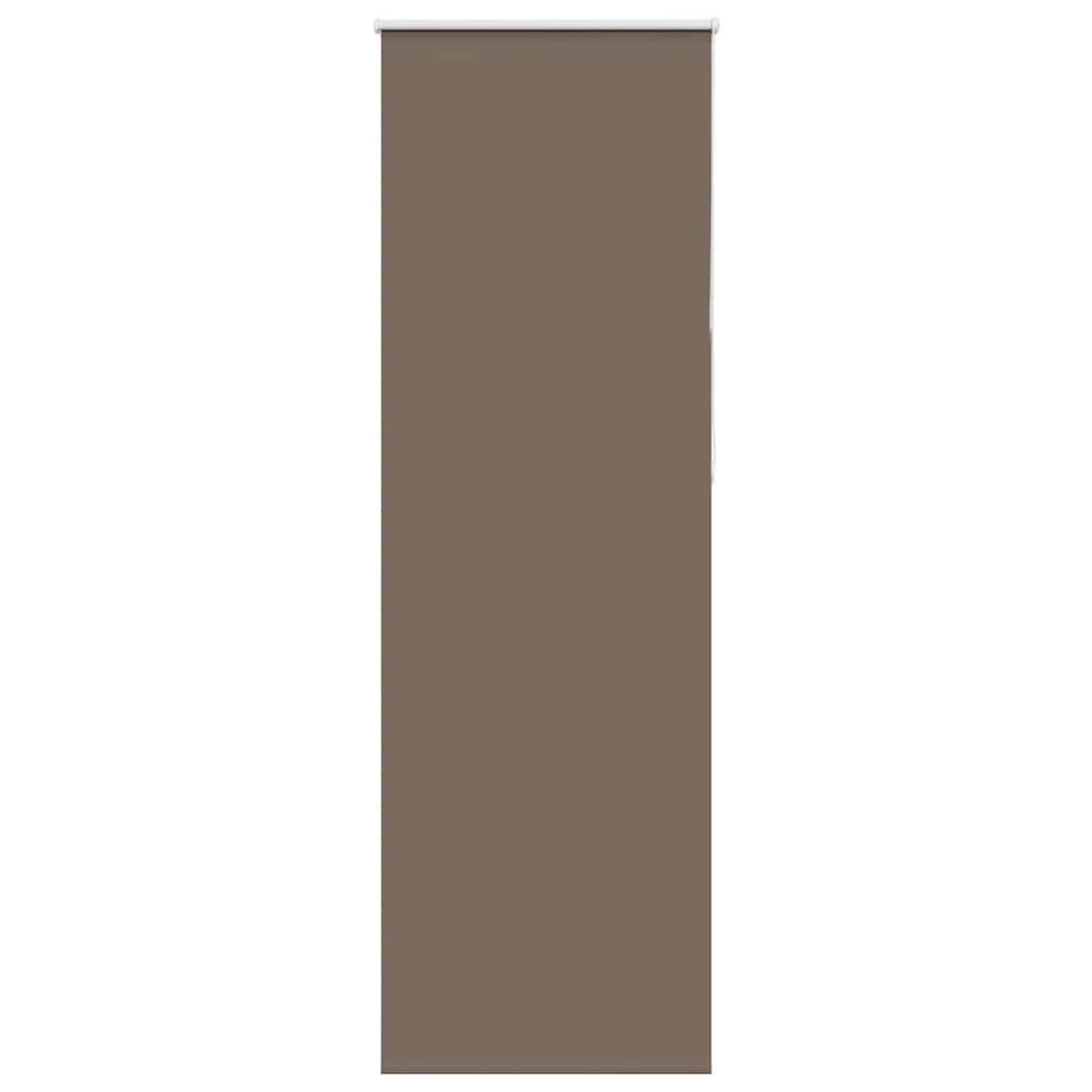 Voir la diapositive 2 : VIDAXL Store enrouleur occultant cafe 75x210cm largeur du tissu 70,7cm