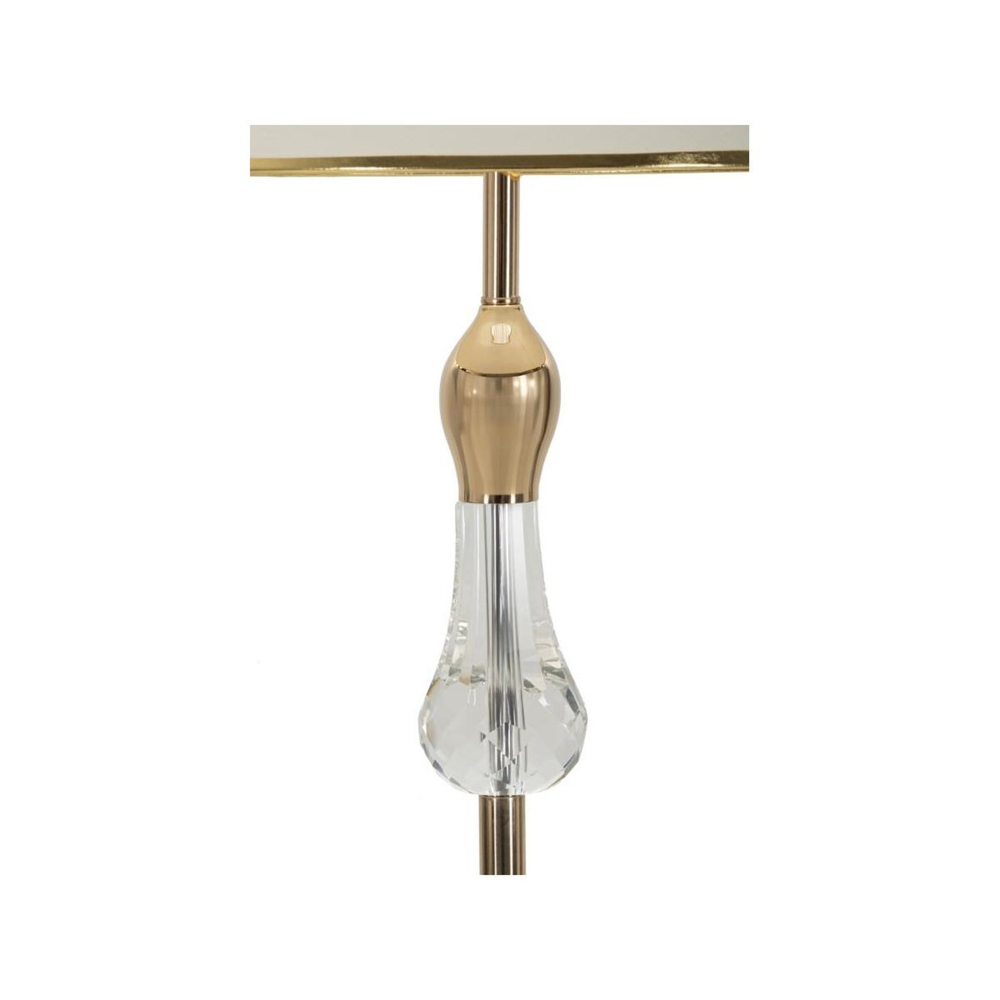 Voir la diapositive 2 : Paris Prix Lampadaire design en métal  bravatislava  165cm or