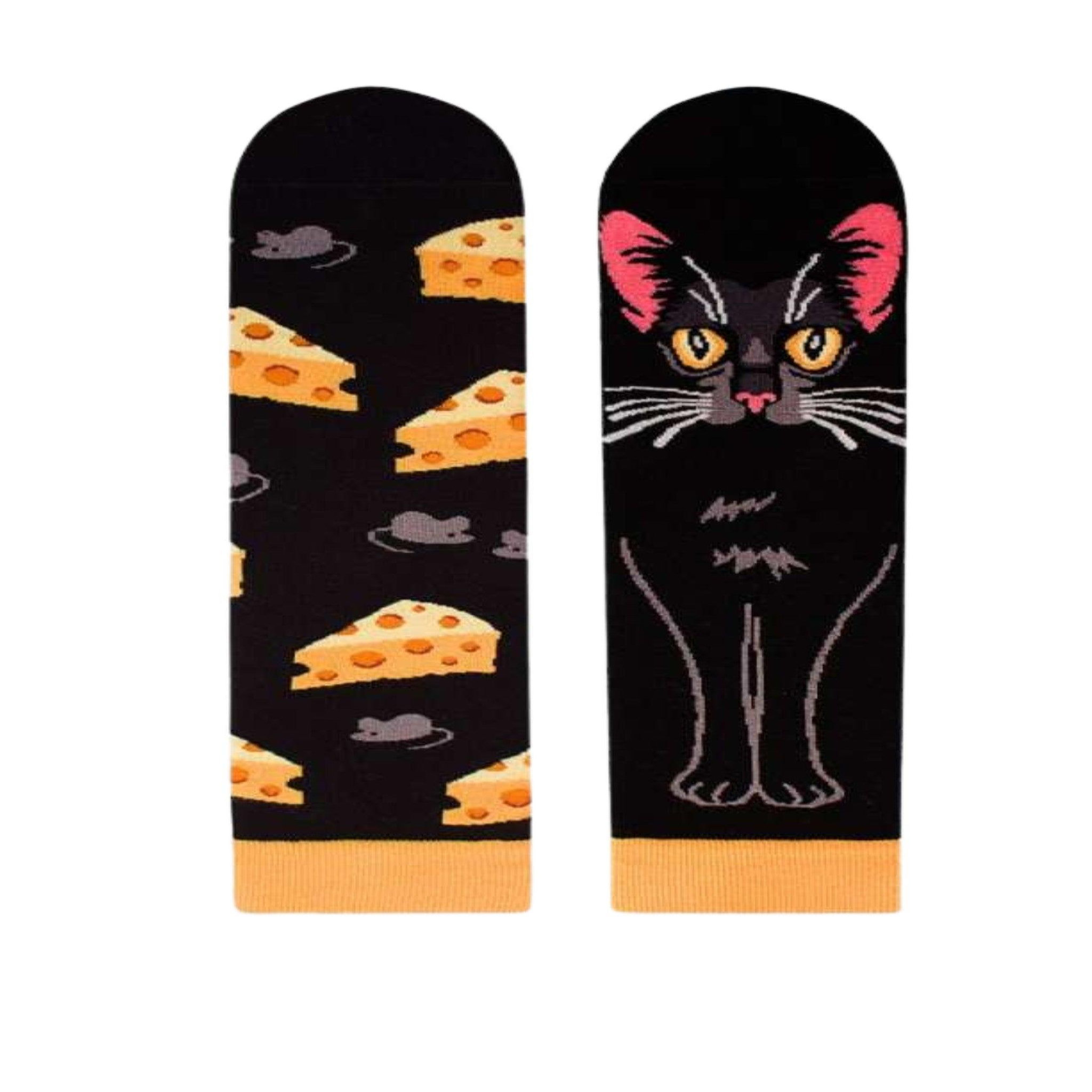 Voir la diapositive 2 : PIRIN HILL Chaussettes arty chanceux le chat