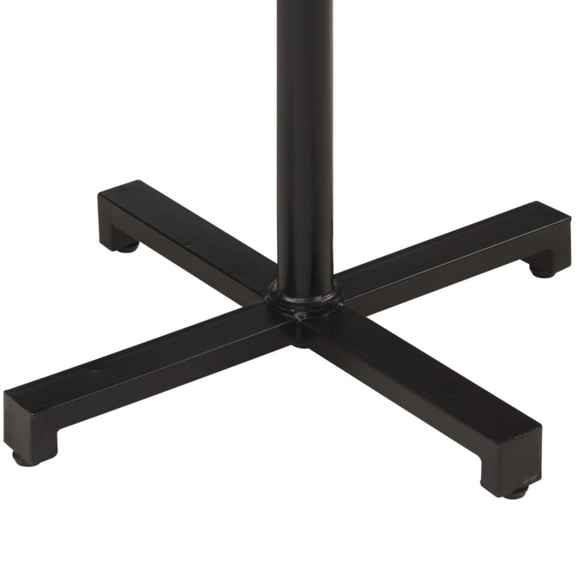 VIDAXL Table de bistro Carree Ø80x75 cm Bois de recuperation massif