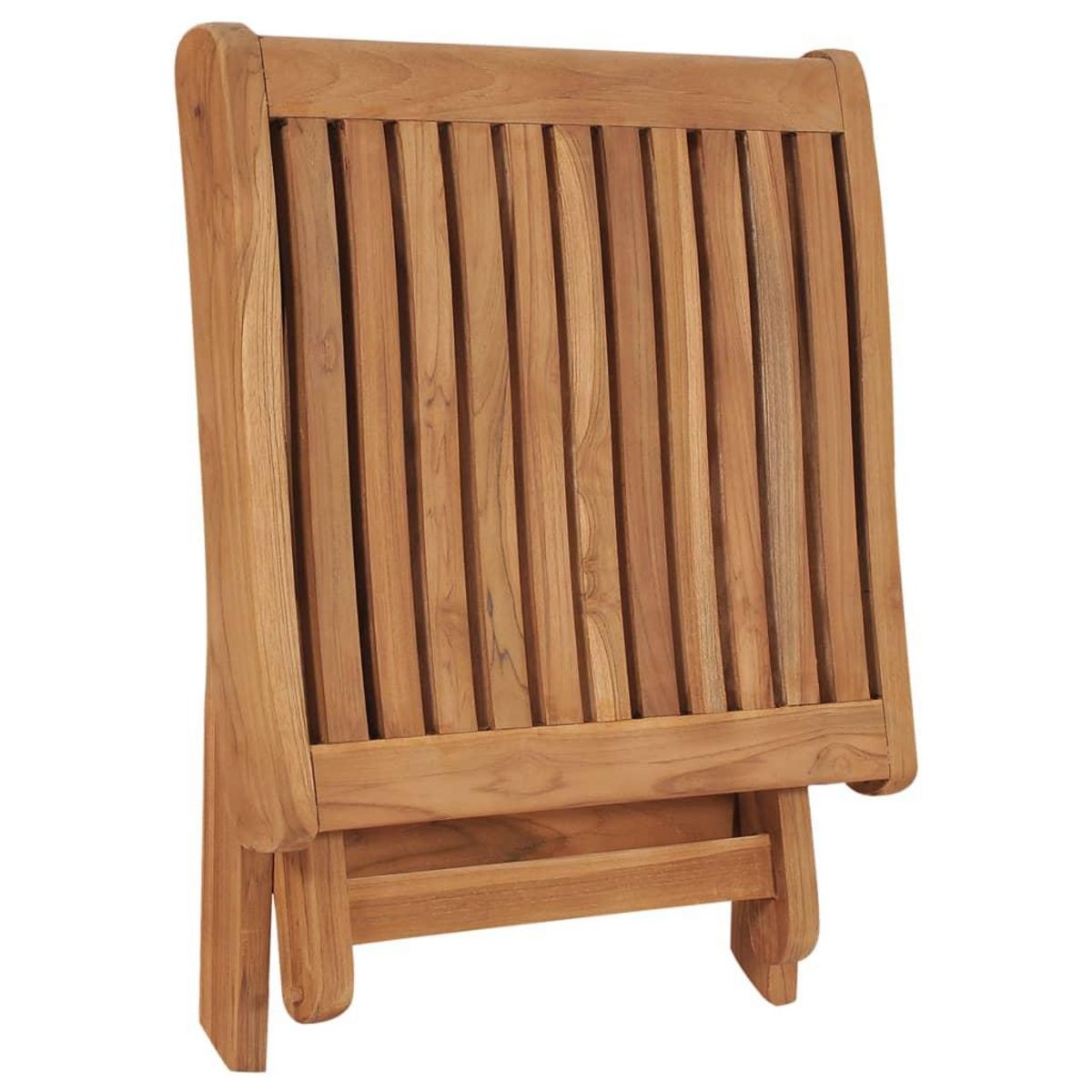 VIDAXL Repose-pied pliable 46,5x49x41,5 cm Bois de teck solide