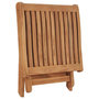 Voir la diapositive 4 : VIDAXL Repose-pied pliable 46,5x49x41,5 cm Bois de teck solide