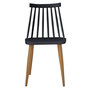 Voir la diapositive 3 : Paris Prix Lot de 2 Chaises Scandinaves  Estelle  77cm Noir