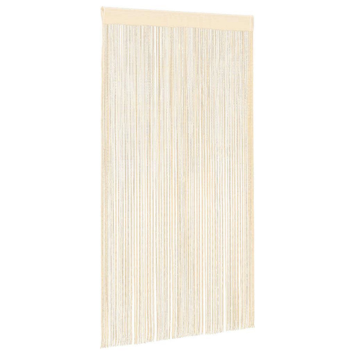 VIDAXL Rideau en fils 2 pcs 140 x 250 cm Creme