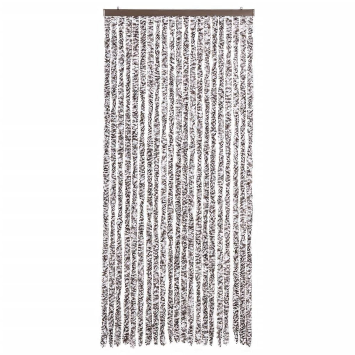 VIDAXL Moustiquaire Marron et beige 90x200 cm Chenille