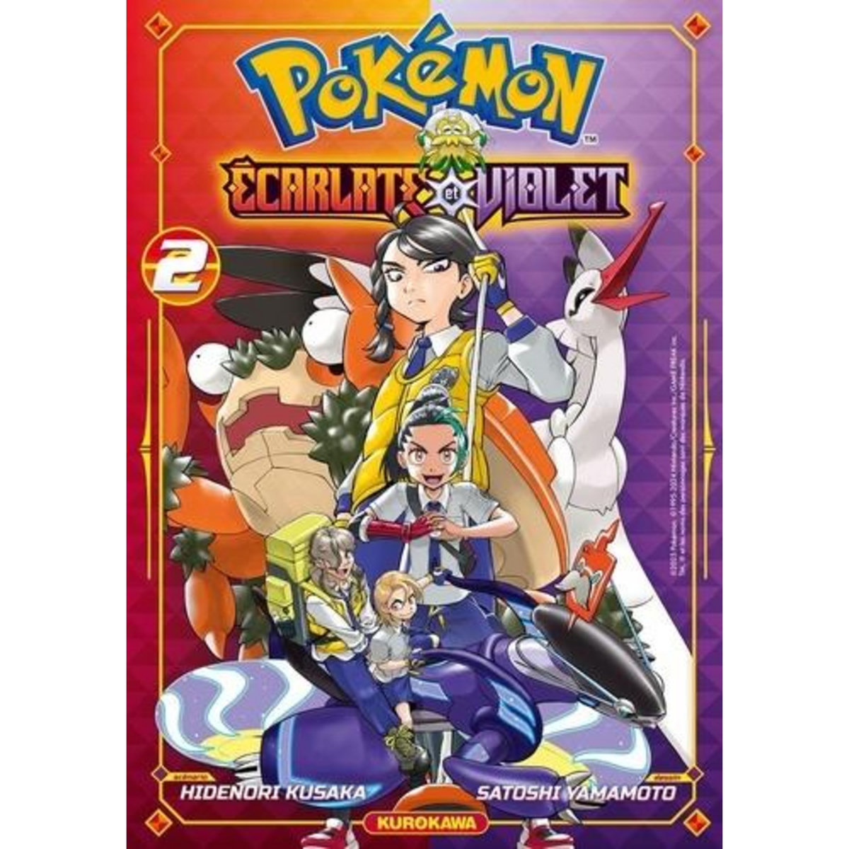 POKEMON ECARLATE ET VIOLET TOME 2 , Kusaka Hidenori