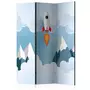 Paris Prix Paravent 3 Volets  Rocket in the Clouds  135x172cm