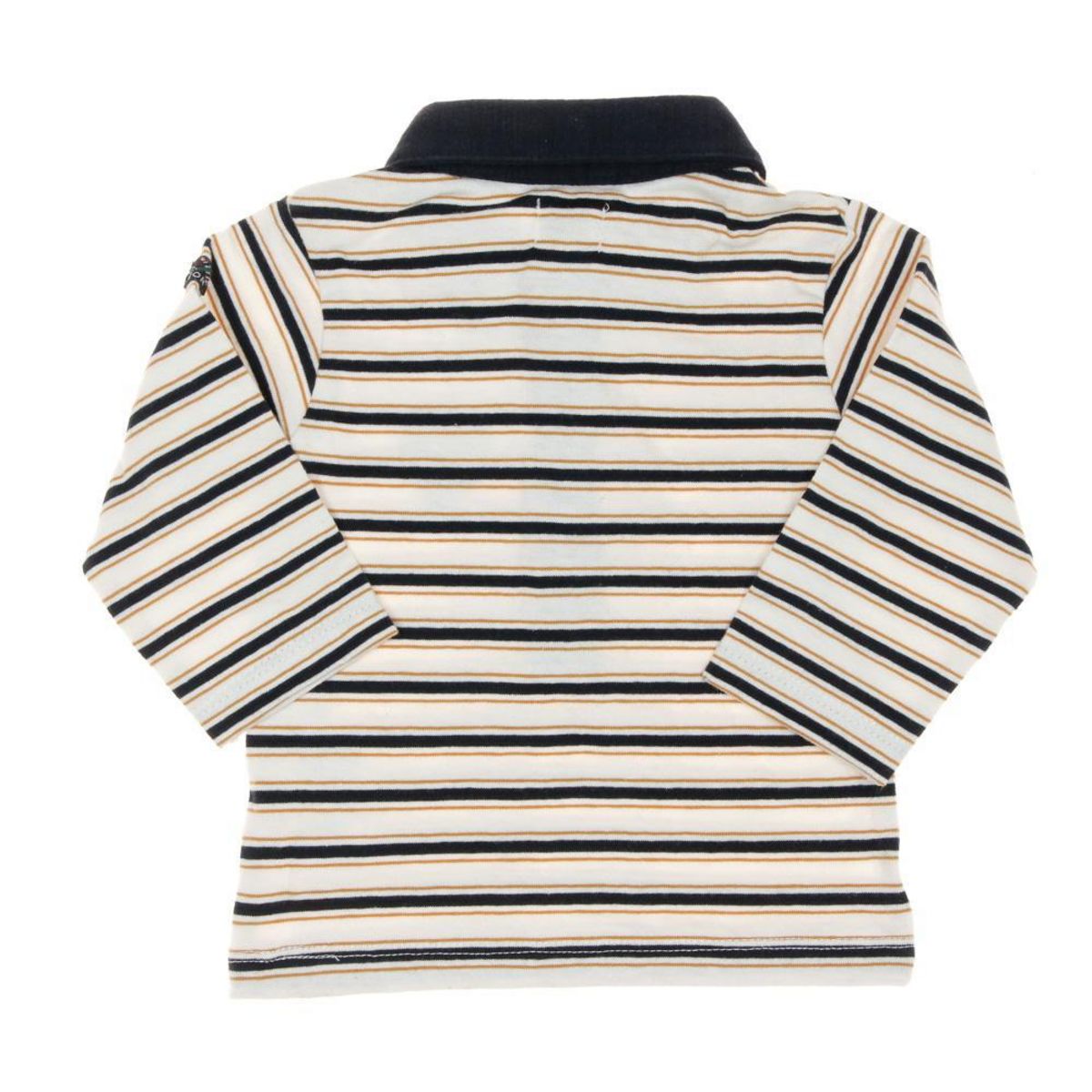 ELLE EST OU LA MER Polo /Beige Garçon EOM Naimo