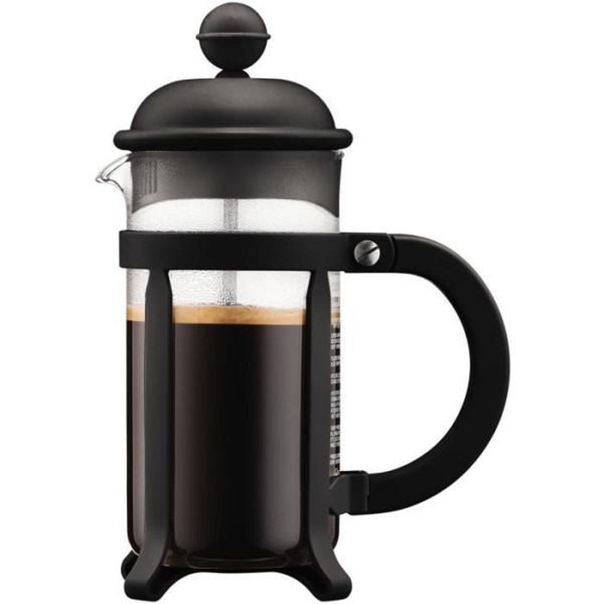 Voir la diapositive 1 : Bodum Cafetiere a piston - BODUM - JAVA - Noir - 0.35 L - Acier inoxydable et verre borosilicate