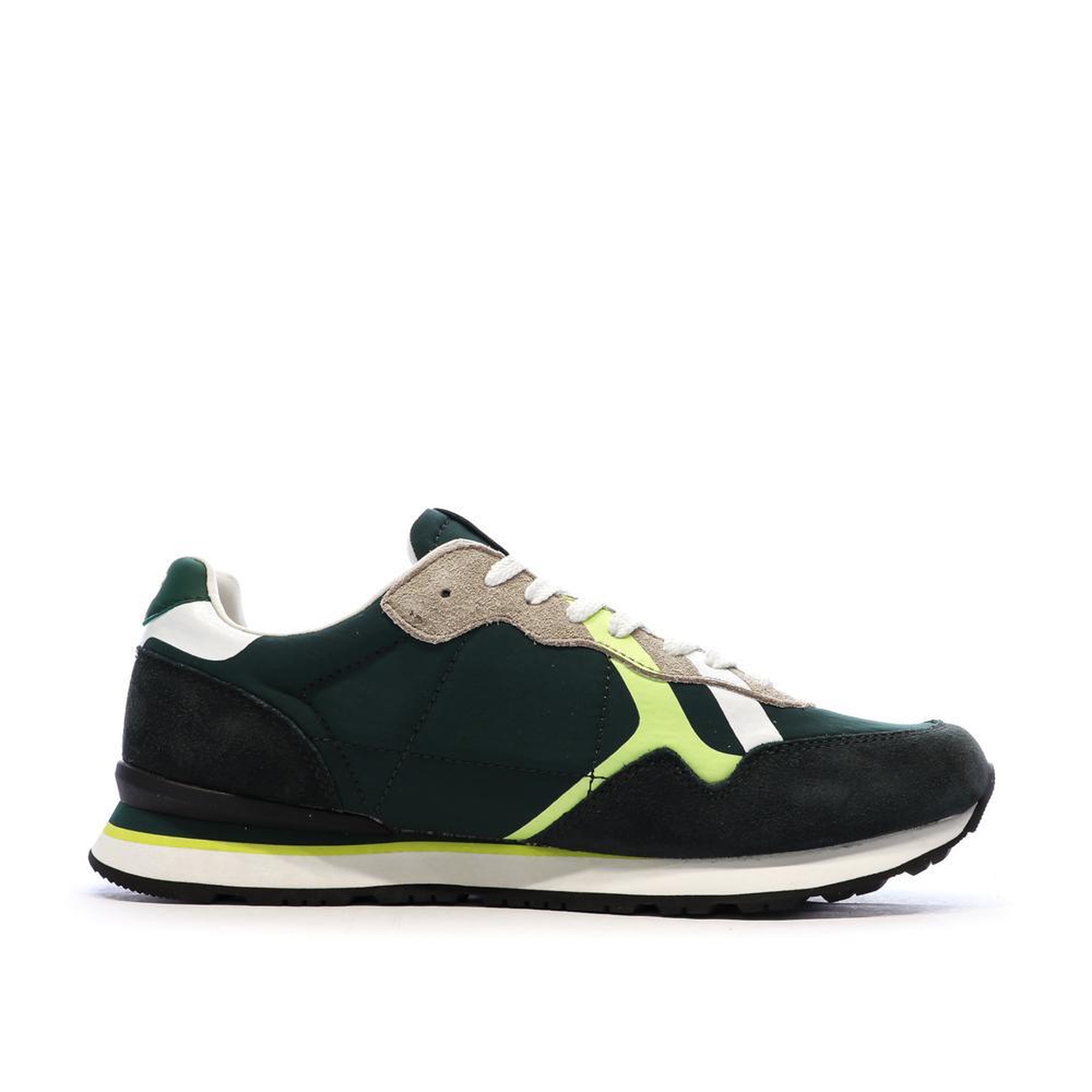 Voir la diapositive 2 : Pepe Jeans Baskets Verte Homme Pepe Jeans Brit Road