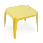 Table de jardin enfant jaune