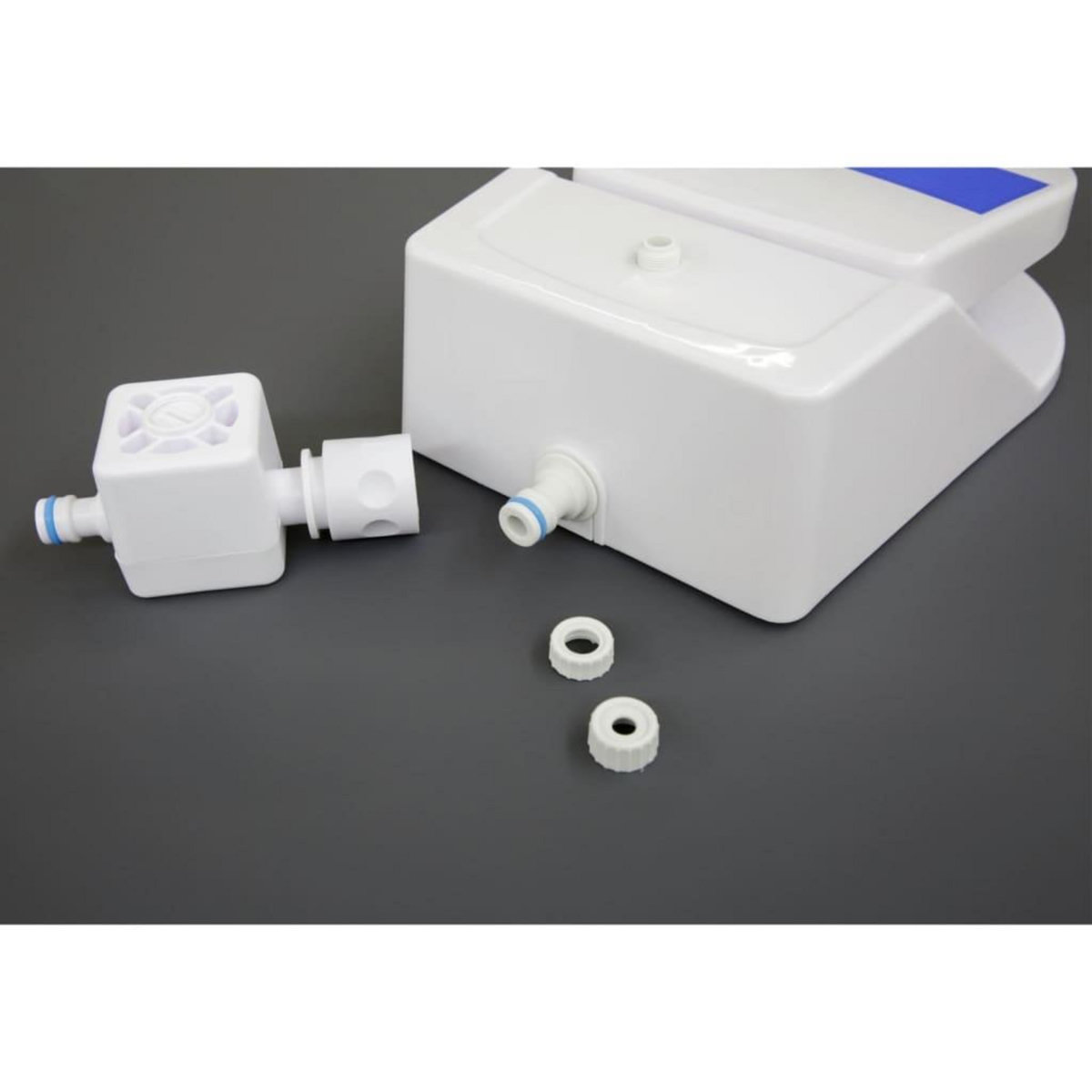 KERBL Kerbl Fontaine d'eau Bubble 25,5x18x8 cm Blanc et bleu