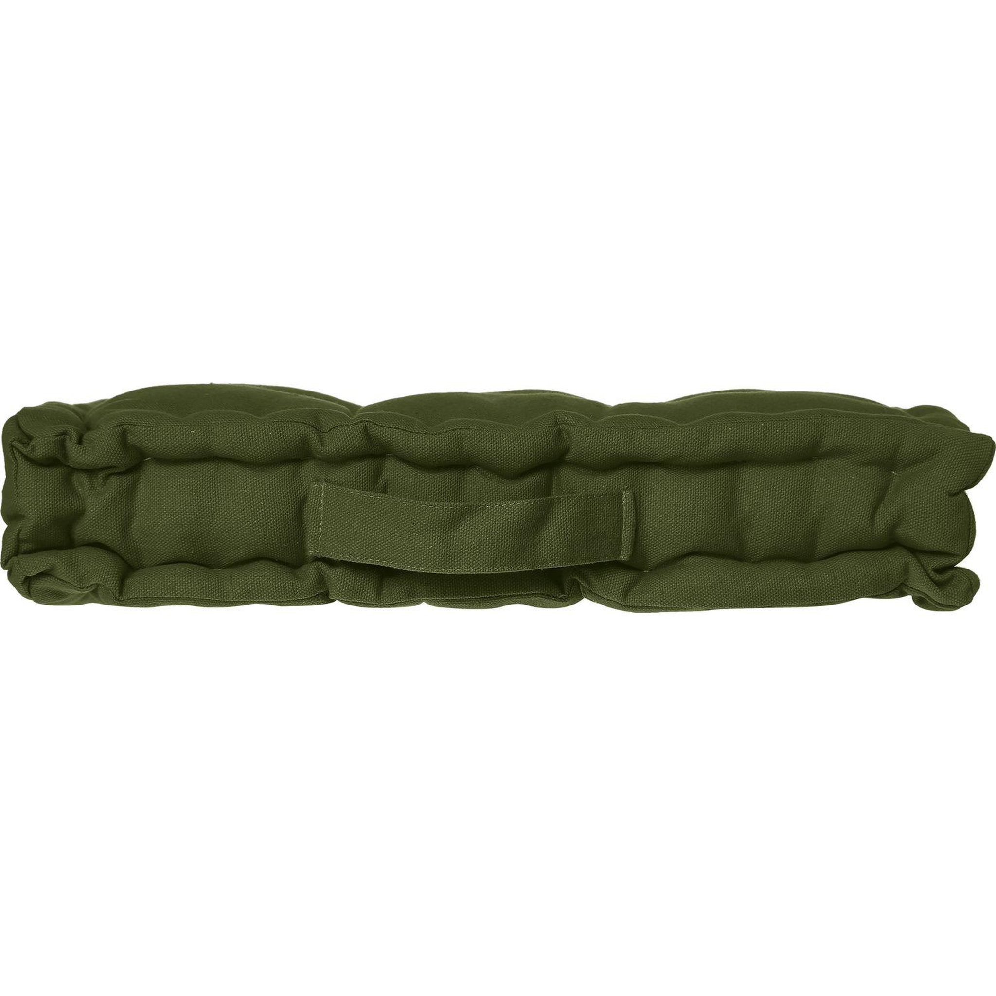 Voir la diapositive 4 : ATMOSPHERA Coussin de sol en coton ANJALI