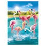 Voir la diapositive 2 : PLAYMOBIL 70351 - Family Fun - Groupe de flamants roses