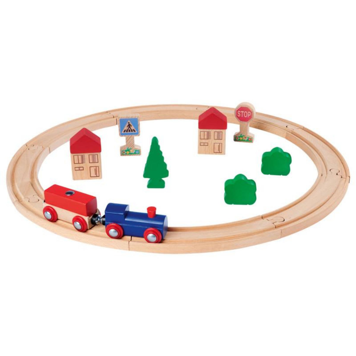 Eichhorn Eichhorn Train Track Playset, 20 pcs. 100006200