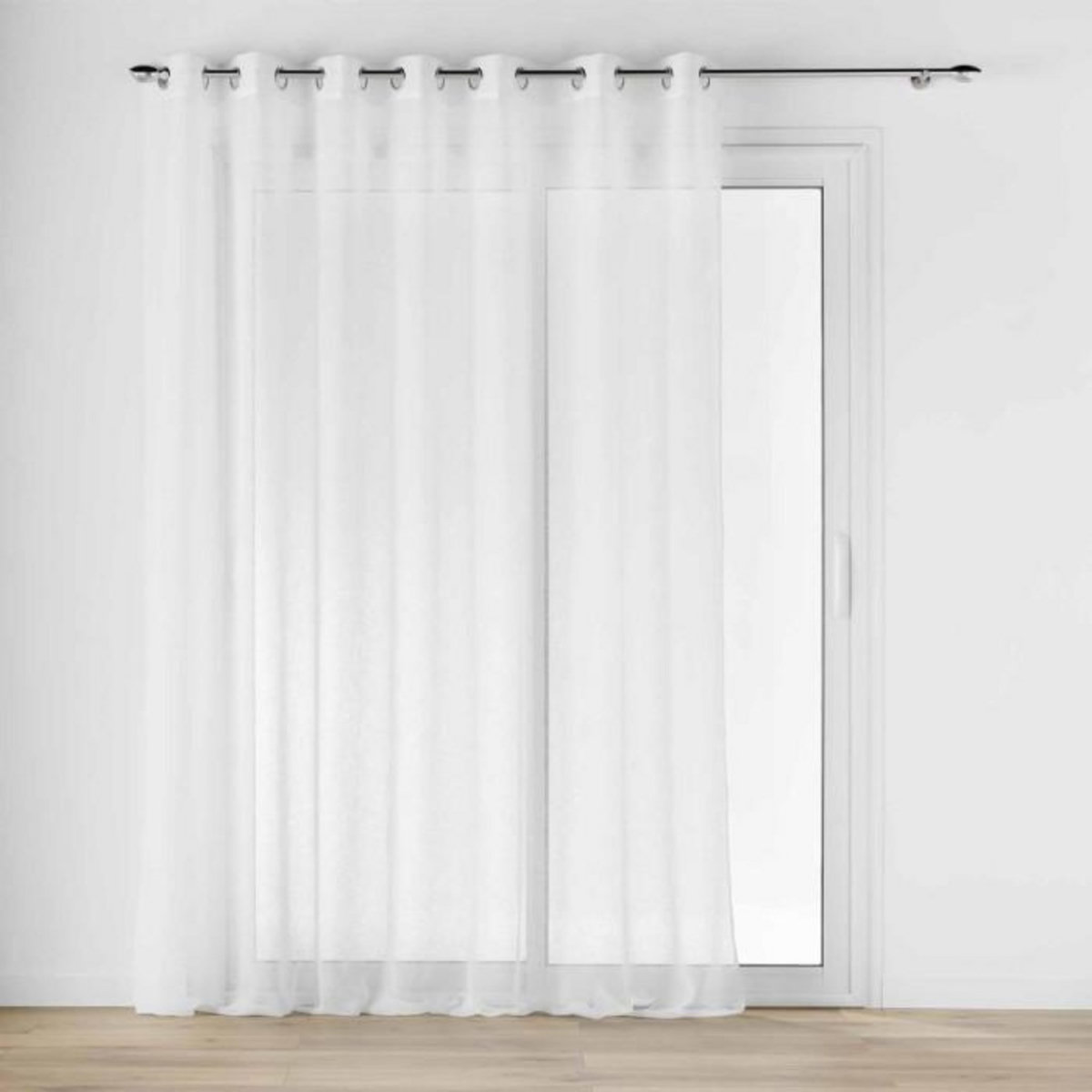 Paris Prix Rideau Voilage à Œillets  Carlin  240x240cm Naturel