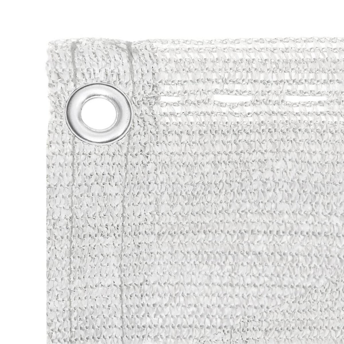 VIDAXL Ecran de balcon Blanc 120x600 cm PEHD