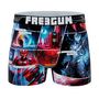 Voir la diapositive 5 : FREEGUN Lot de 3 boxers homme Heroes Power