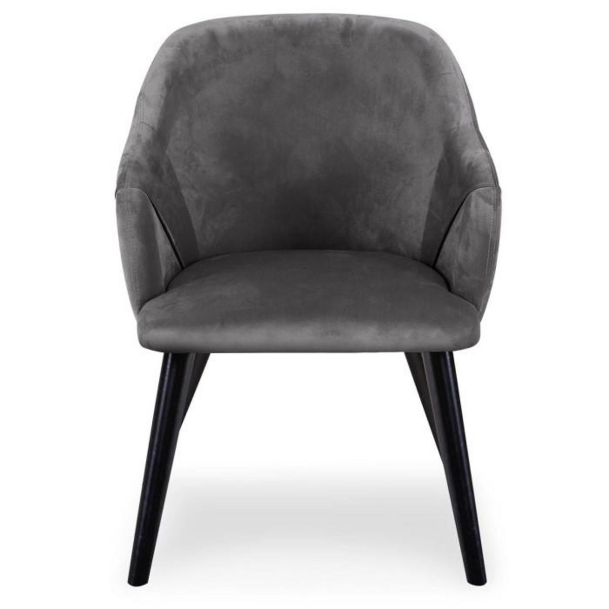 Paris Prix Lot de 20 Fauteuils en Velours  Yugnat  85cm Gris