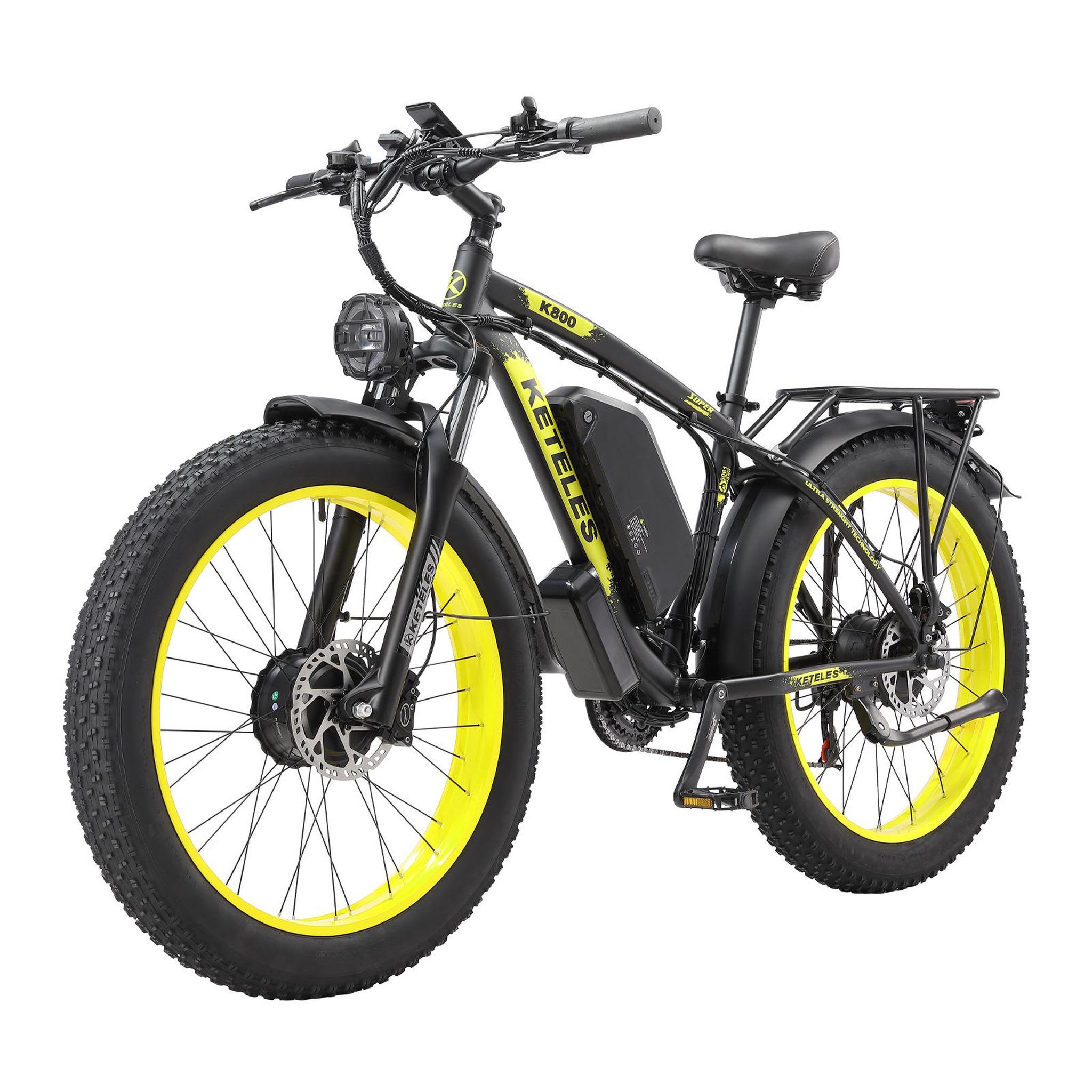 Voir la diapositive 3 : KETELES Vtt électrique keteles k800 à double moteur
