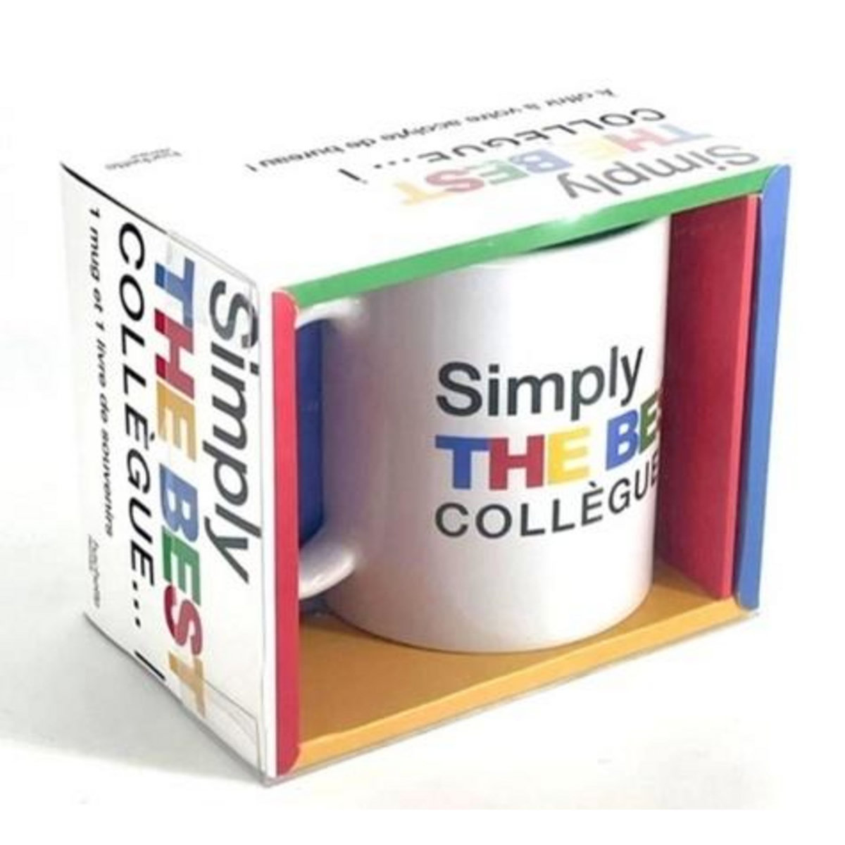 SIMPLY THE BEST COLLEGUE... COFFRET AVEC 1 MUG ET 1 LIVRE DE SOUVENIRS, Hachette